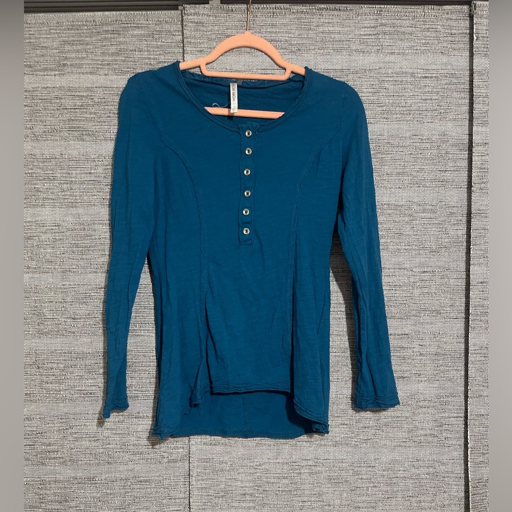 MÜR MÜR Blue Long Sleeve Tee